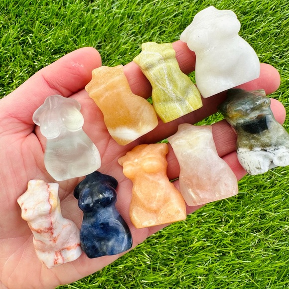 3 Pieces Crystal Goddess Body Torso - Picture 1 of 4